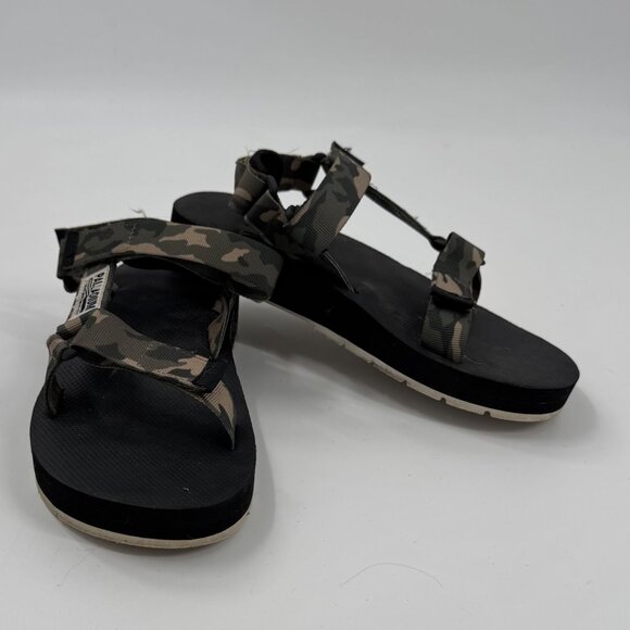 Palladium Outdoorsy Urbanity Camouflage Sandals Adjustable Straps Size W 7.5 - Picture 2 of 13